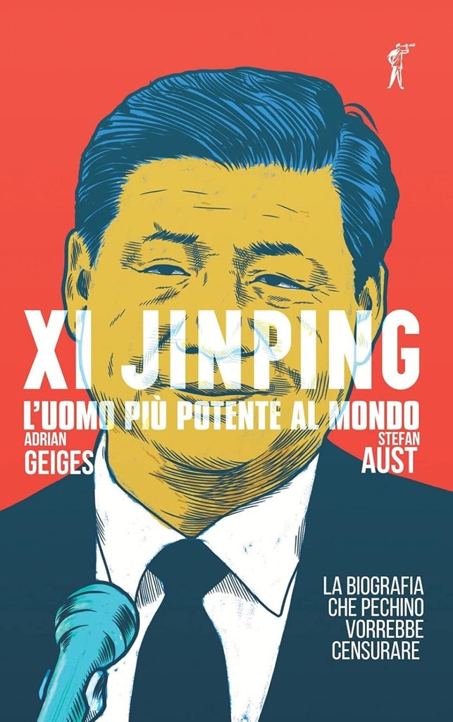 Copertina di un libro su Xi Jin Ping